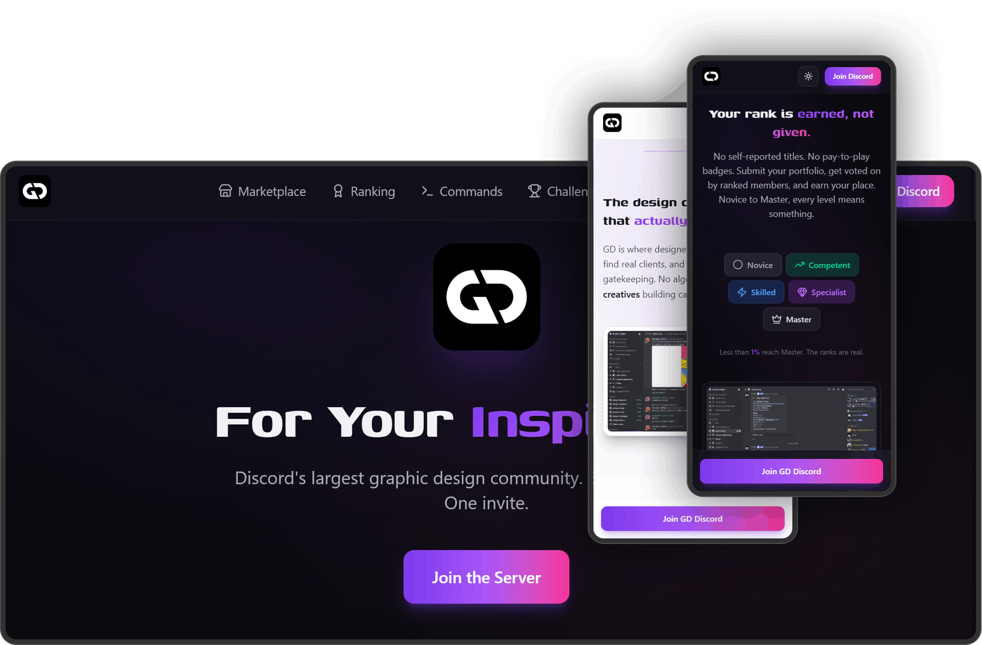 GD product design and web development portfolio screenshot by Sam Zamor